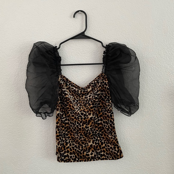 Cheetah top - Picture 2 of 2